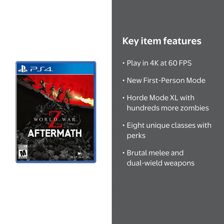U&i World War Z Aftermath - Walmart.com