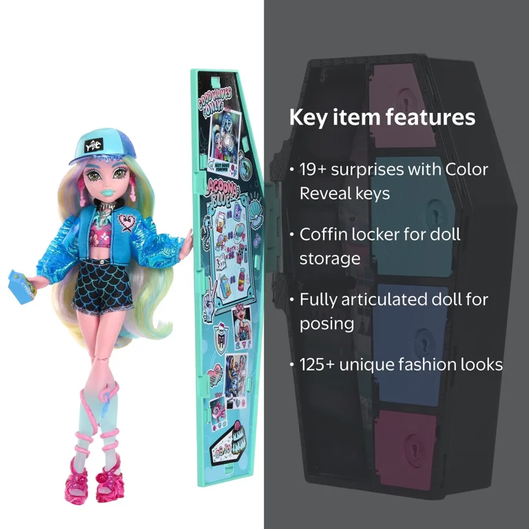 Monster High Lagoona Blue Doll Set with Accessories - Skulltimate