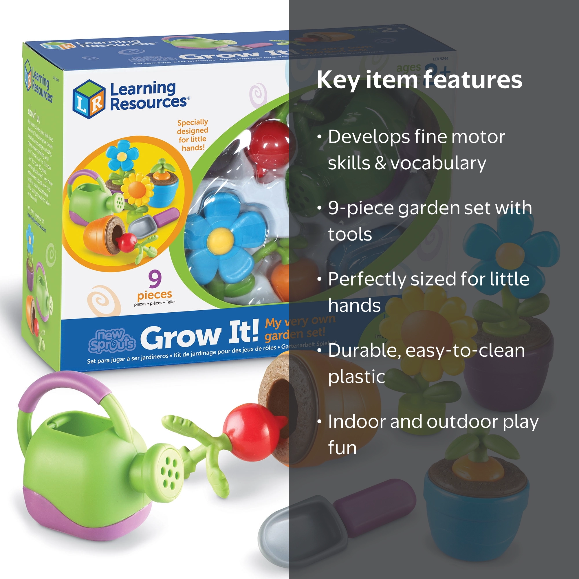 Learning Resources New Sprouts Grow It! Toddler Gardening Set