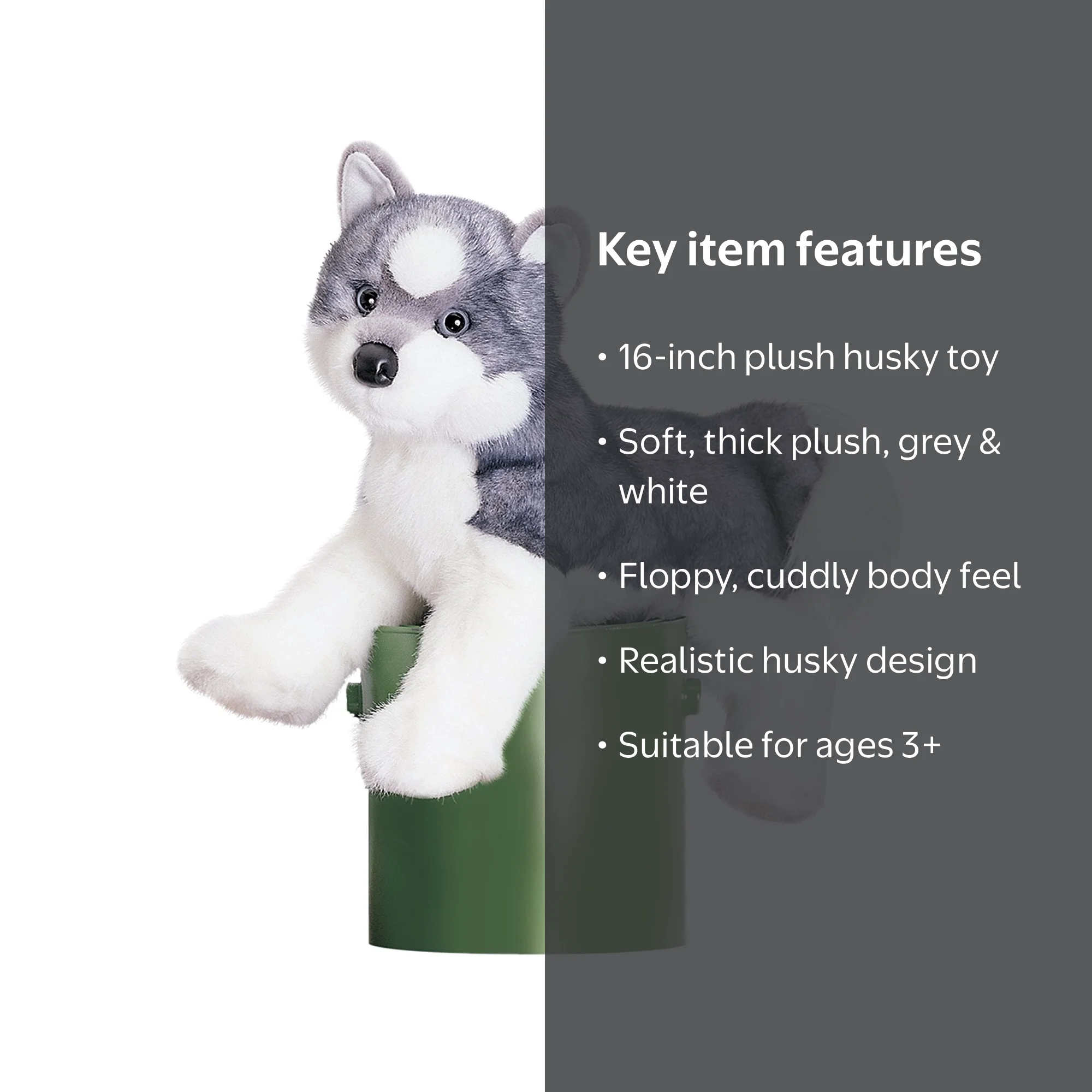 Husky - Sasha by Douglas - DG1803 - Walmart.com