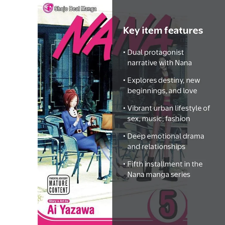 Ai Yazawa, Manga Book, Nana Vol. 5, Series 5 (Paperback) - Walmart.com