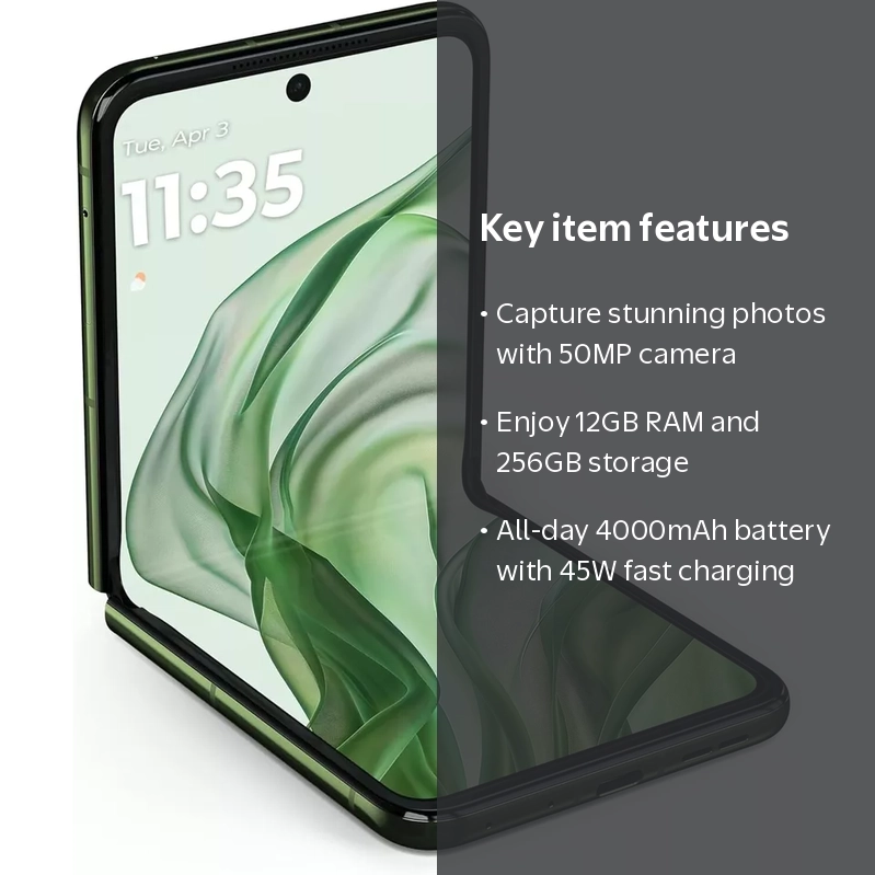 Motorola razr+ | 2024 | Unlocked | Made for US 12/256 | 50MP