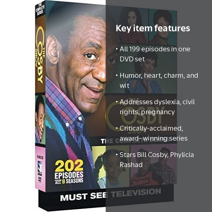 The Cosby Show: Full Box Set - The Complete Series (DVD) - Walmart.com