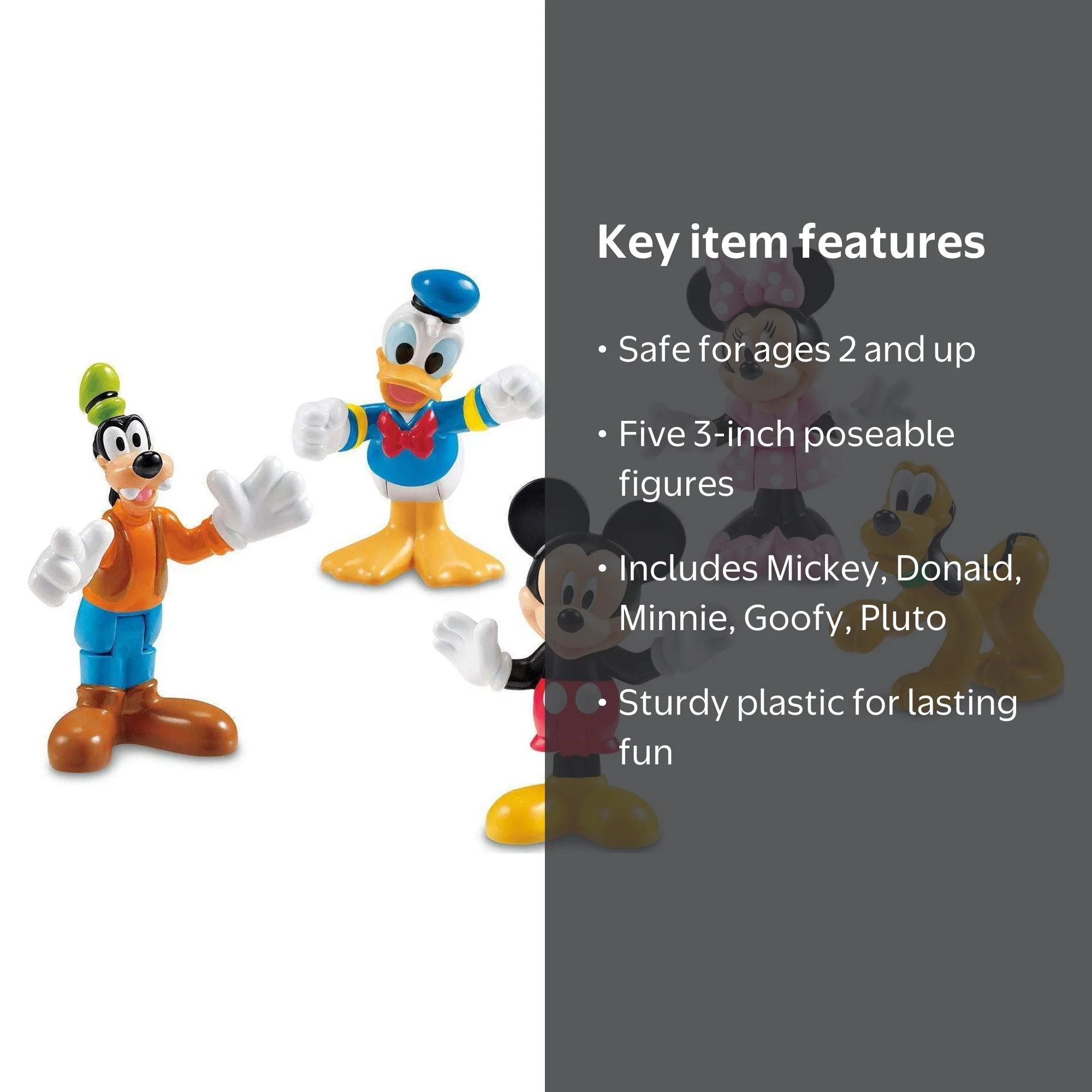 激レア　Disney PALS フィギュアセット 27個入り Disney Mickey Mouse Clubhouse Pals 5-pack Collectible Figures Set