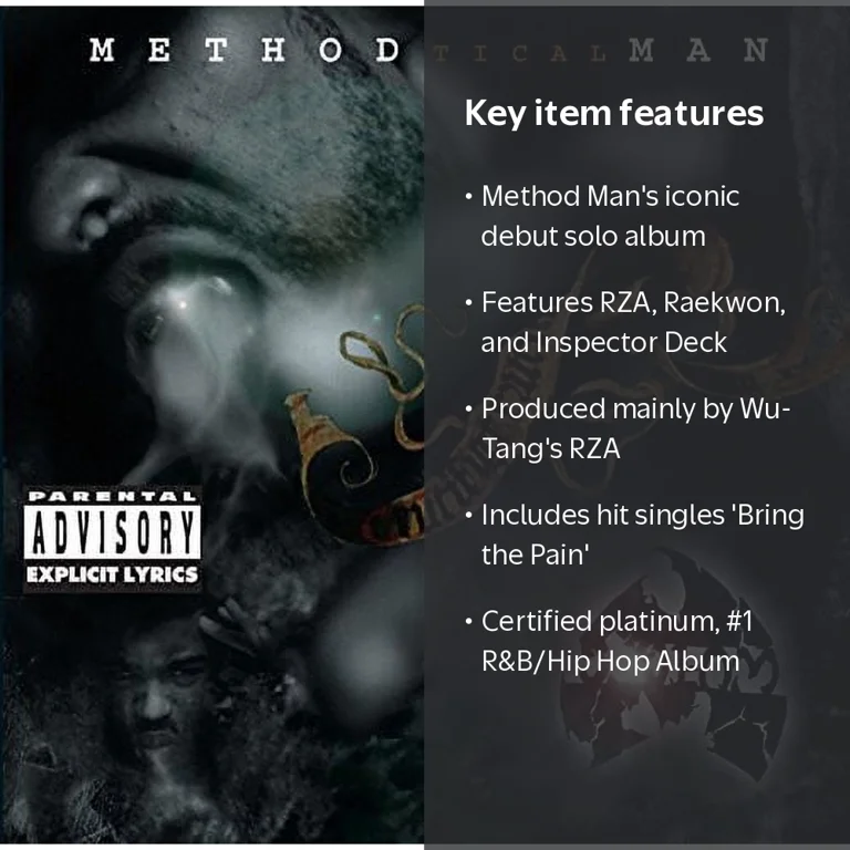 Method Man - Tical - Music & Performance - Vinyl - Walmart.com