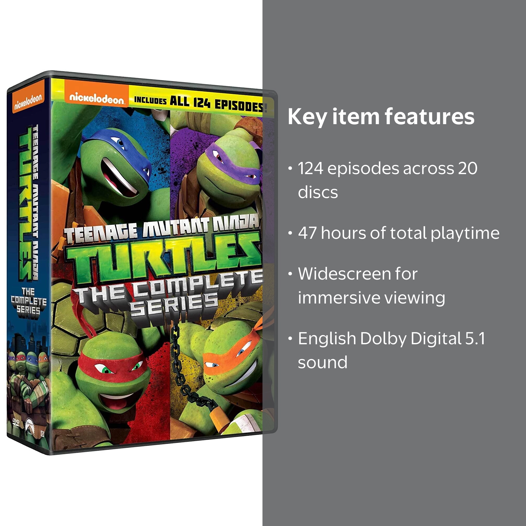 Teenage Mutant Ninja Turtles Complete Series (DVD) - Walmart.com