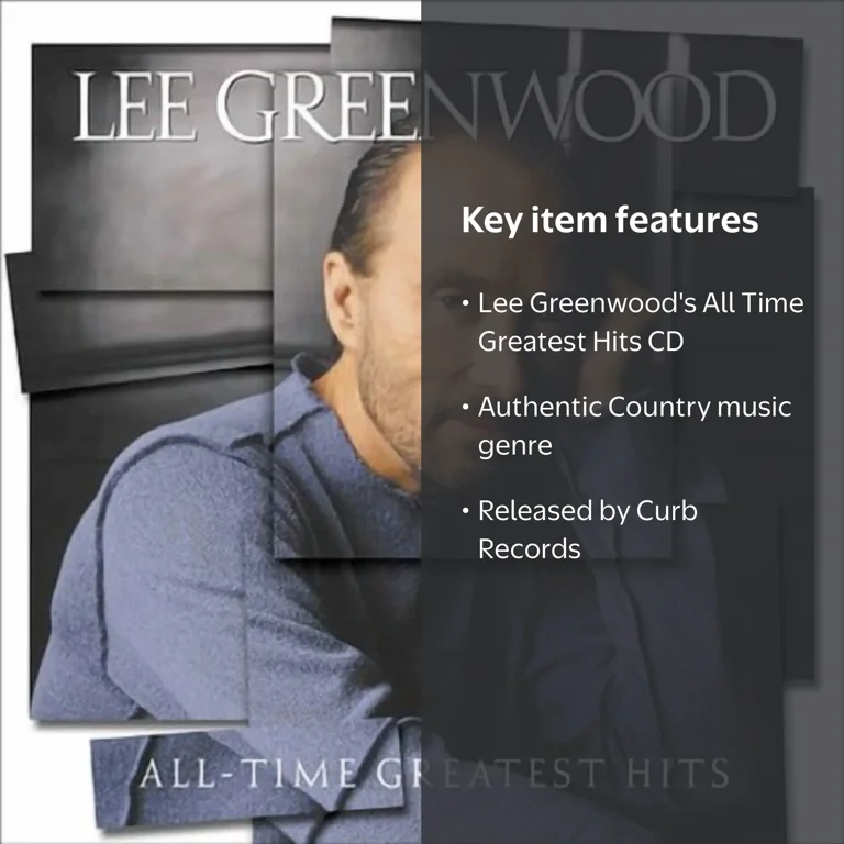 Curb Records, Music CD, All Time Greatest Hits, Lee Greenwood