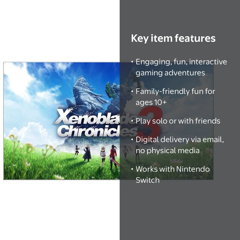 Nintendo: Xenoblade Chronicles 3 Prepaid Gaming Nintendo Switch