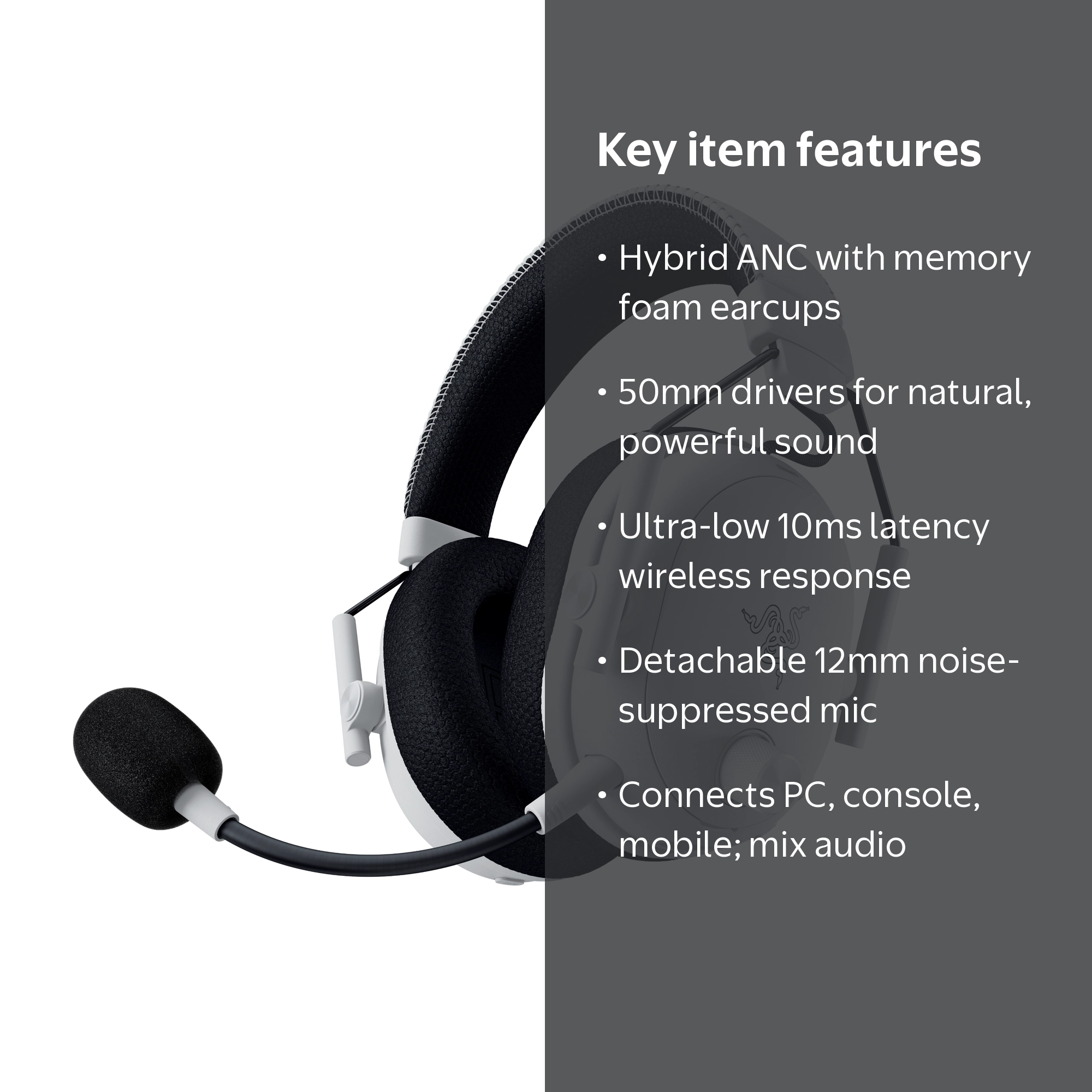 Razer Blackshark V3 Pro Wireless ANC PC Gaming Esports Headset