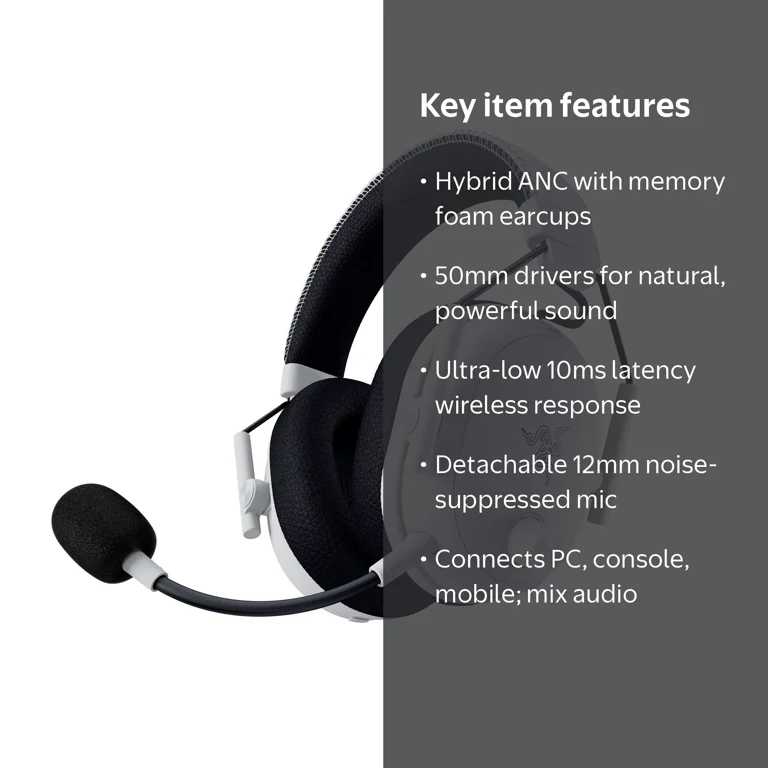 Razer Blackshark V3 Pro Wireless ANC PC Gaming Esports Headset