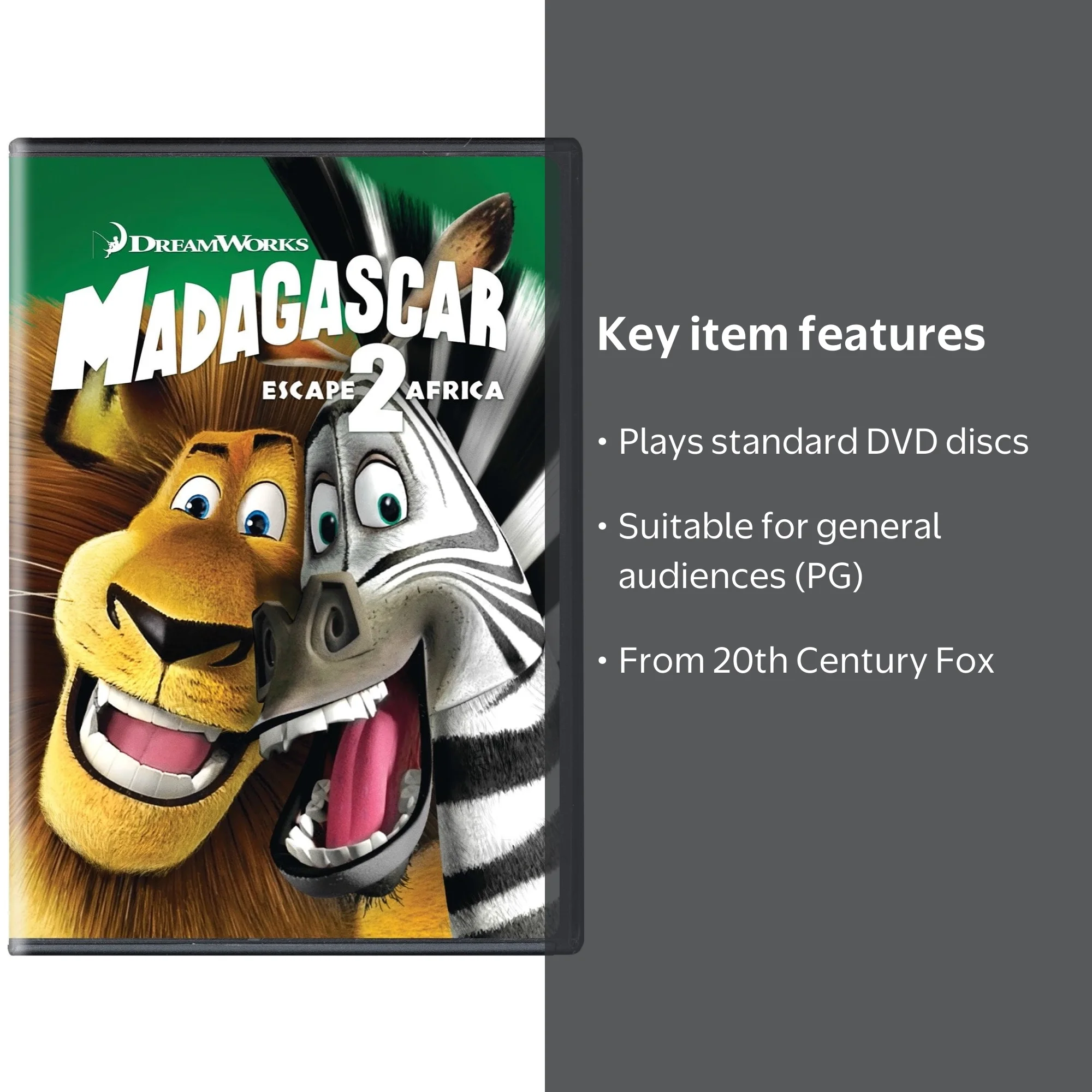 Madagascar: Escape 2 Africa (DVD) - Walmart.com