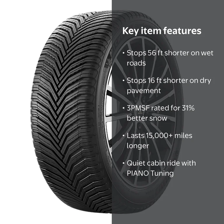 Mi Michelin CrossClimate2 All-Season 265/40R21/XL 105V Tire - Walmart.com