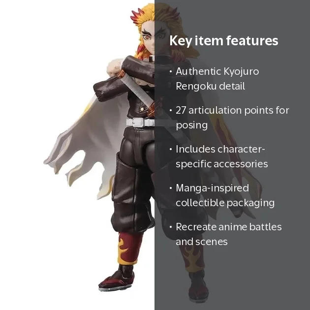Ultimate Legends, Action Figure, Kyojuro Rengoku 5