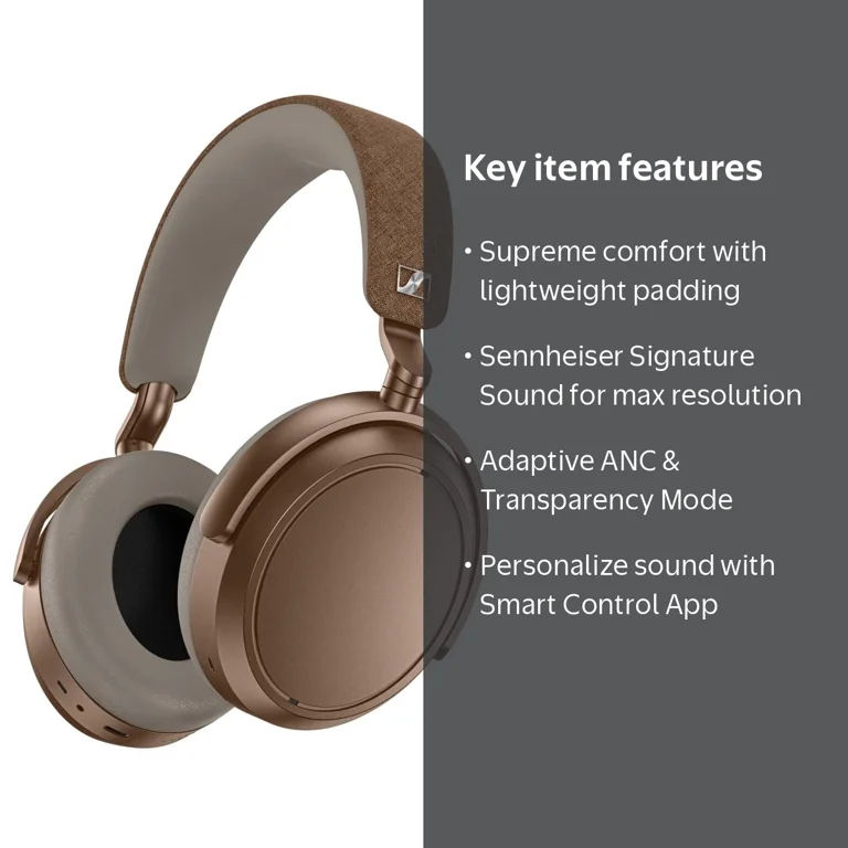 Sennheiser MOMENTUM 4 Wireless Headphones - Bluetooth Headset for