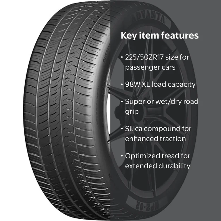 Advanta HPZ-02 Performance 225/50ZR17 98W XL Passenger Tire