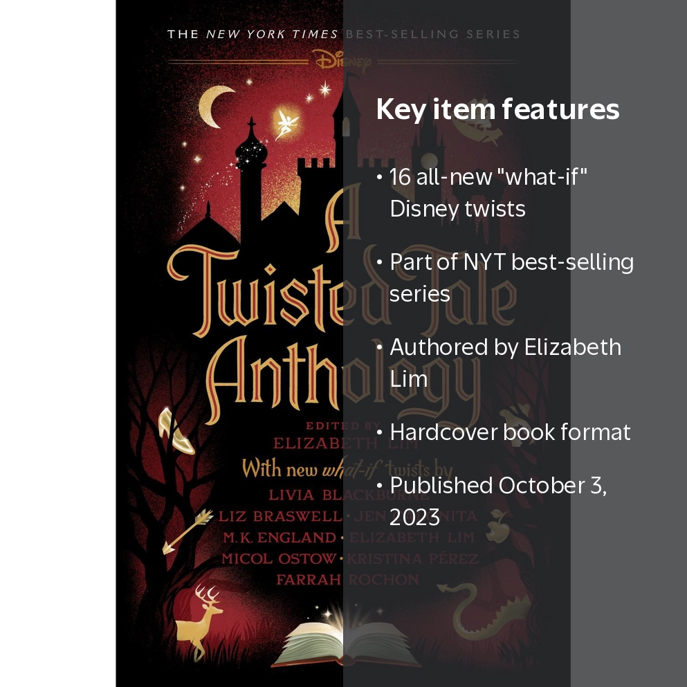 Elizabeth Lim, A Twisted Tale Anthology, Hardcover, 16 Twists