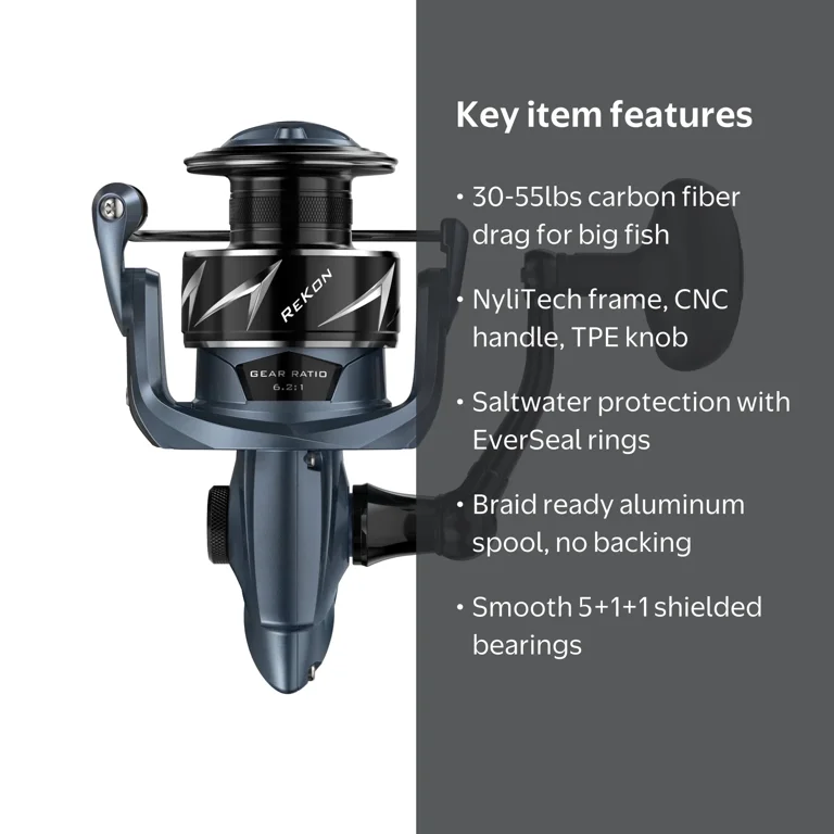 discount saltwater spinning fishing reels Sougayilang Surf Reel Ultra Smooth Powerful Reels,14000 Fishing Reel for for Freshwater Surf Fishing : Sports & Outdoors Saltwater Spinning Combo Ardent
