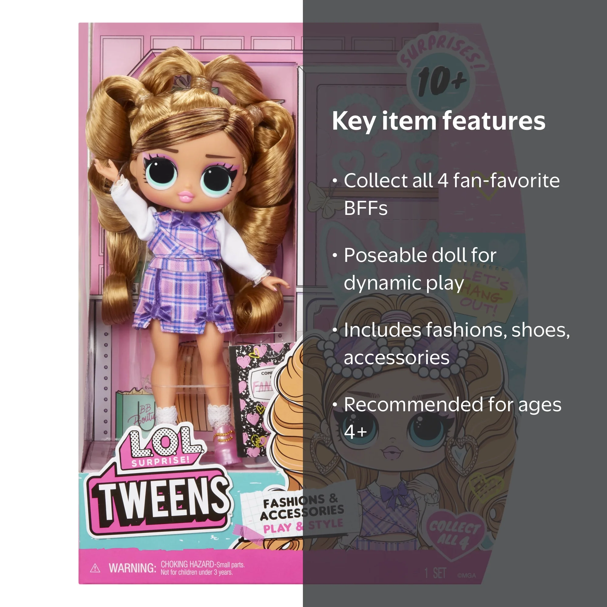 L.O.L. Surprise!, Tween Core Doll, Fancy Gurl, Unbox Surprises