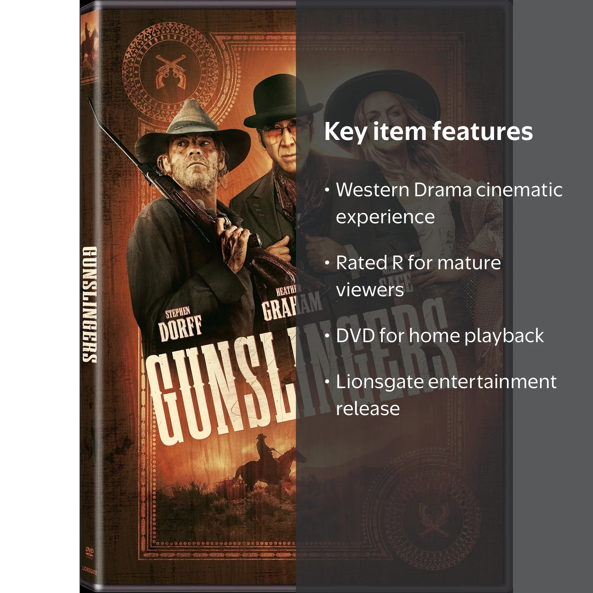 Lionsgate Home Entertainment, DVD, Gunslingers, Western Drama