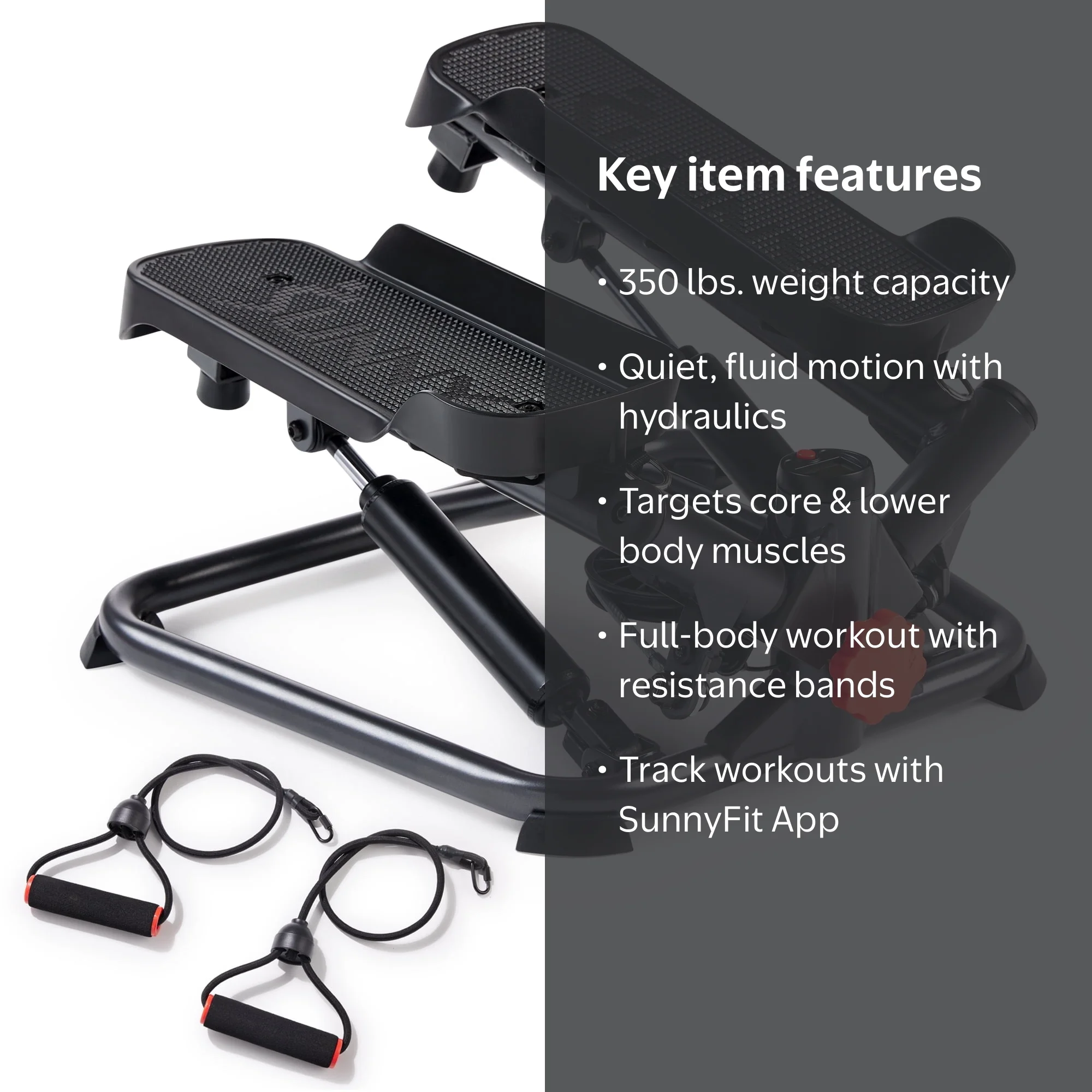 Sunny Health & Fitness Smart Twist Stepper SF-S0979SMART with App