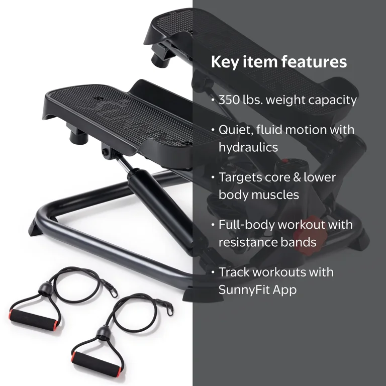 Sunny Health & Fitness Smart Twist Stepper SF-S0979SMART with App