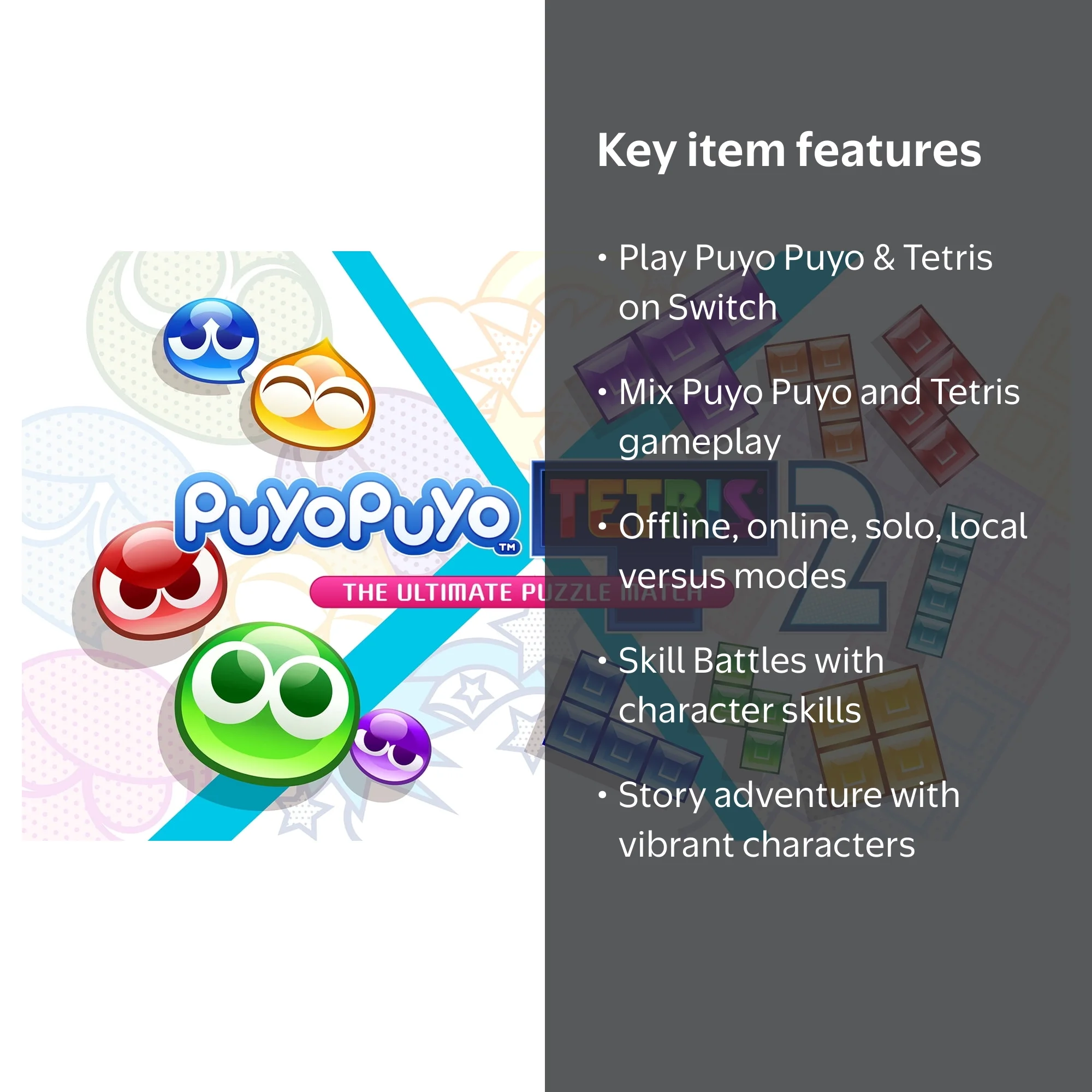 Puyo Puyo™ Tetris® 2 - Nintendo Switch [Digital] - Walmart.com