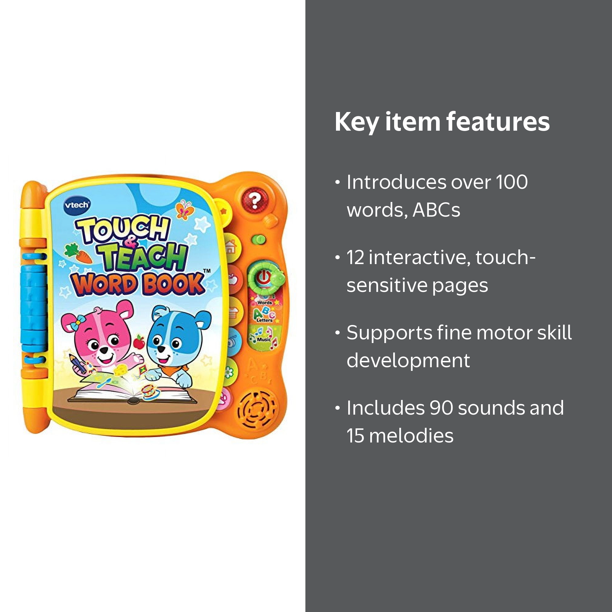 Vtech Touch & Teach Word Book (Frustration Free Packaging