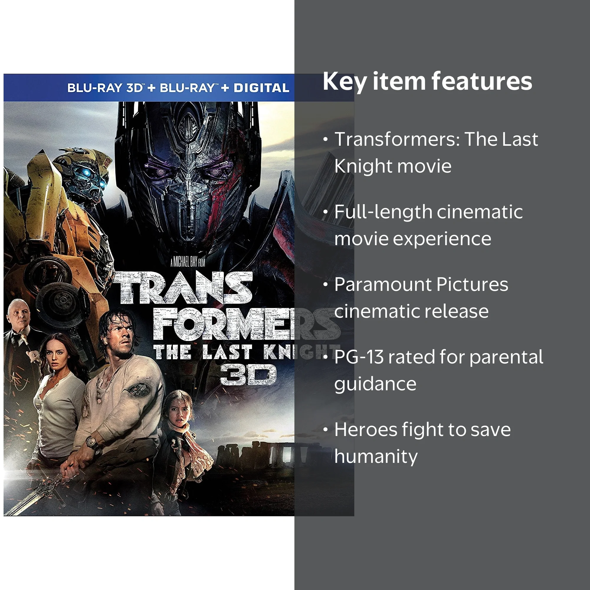 Transformers: The Last Knight - Walmart.com