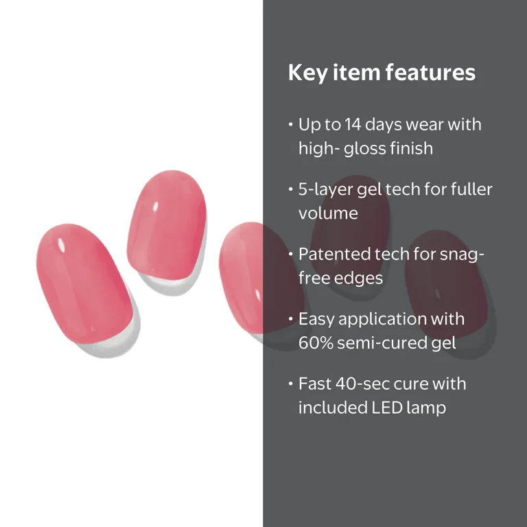 Ohora Juliet Starter Kit - Semi-Cured Gel Nail - Walmart.com