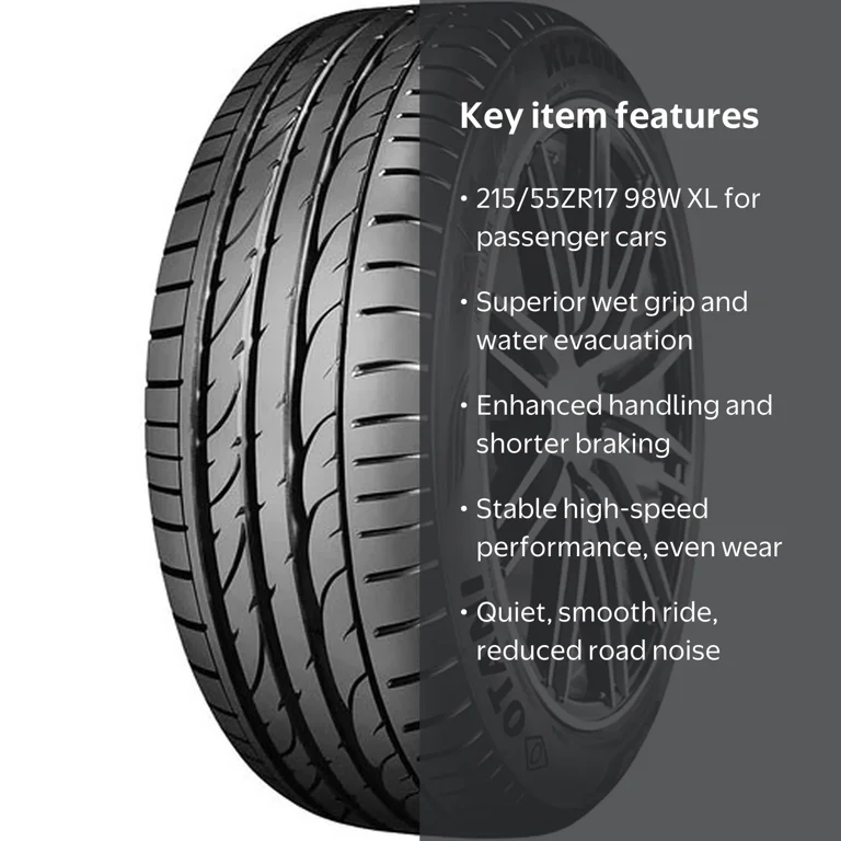 Otani KC2000 UHP 215/55ZR17 98W XL Passenger Tire - Walmart.com