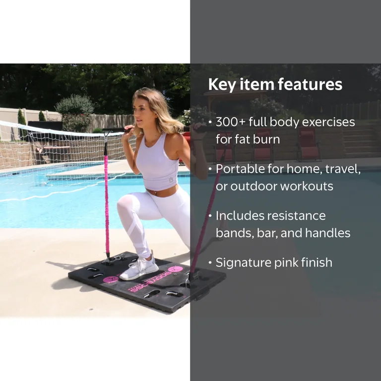 BodyBoss 2.0 - Full Portable Home Gym Workout Package + Resistance
