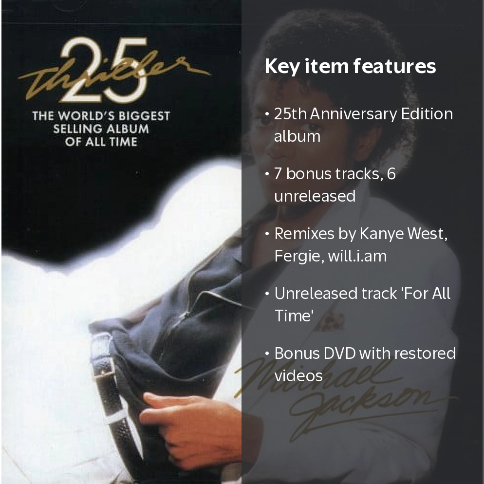 Michael Jackson - Thriller: 25th Anniversary Edition - Music