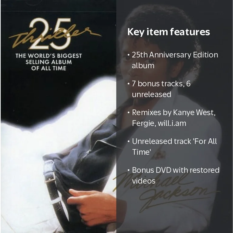 Michael Jackson - Thriller: 25th Anniversary Edition - Music