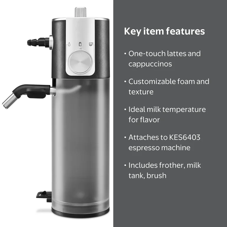 KitchenAid Espresso Machine Automatic Milk Frother Attachment