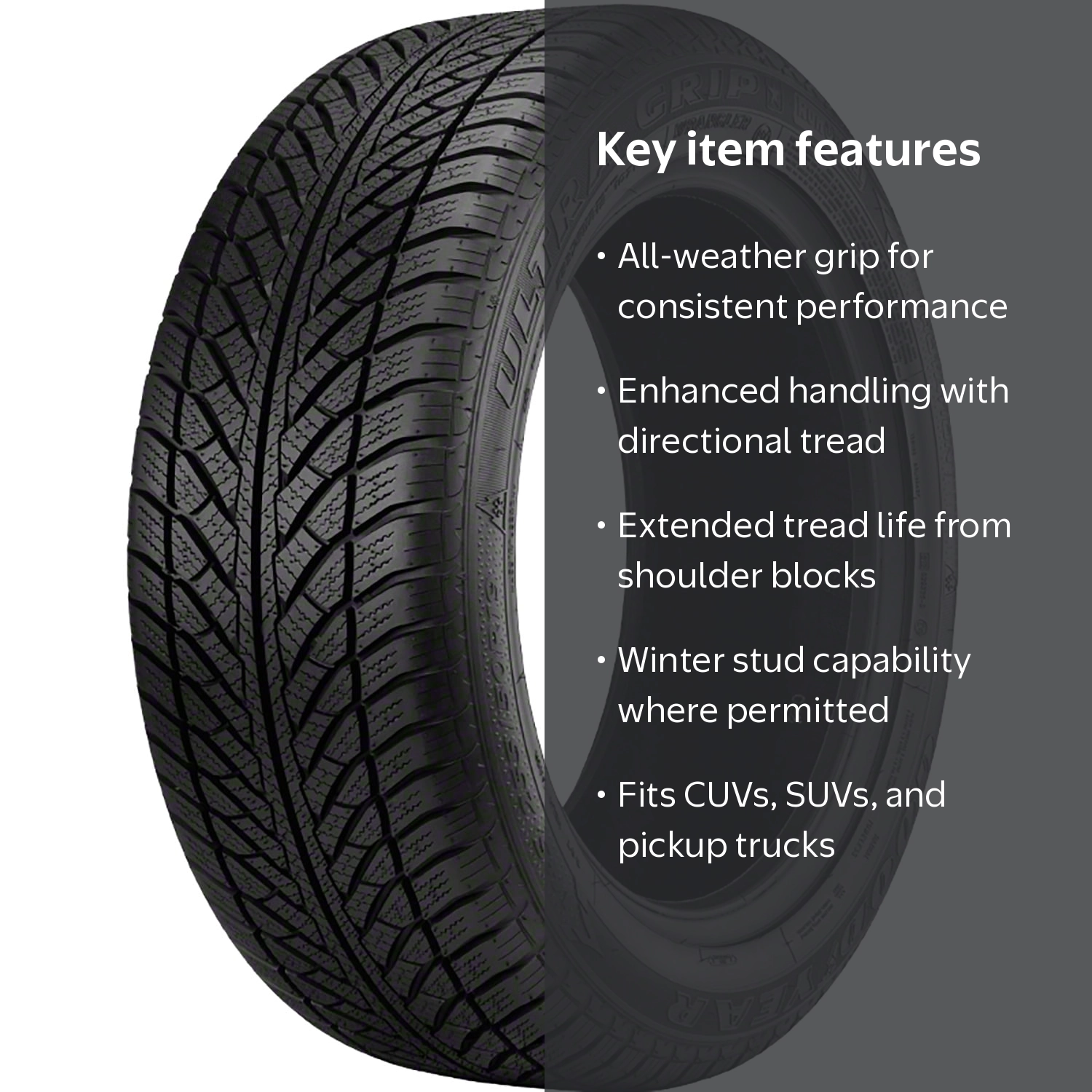Goodyear Ultragrip Performance + Suv 225/60R17 103V All-Season