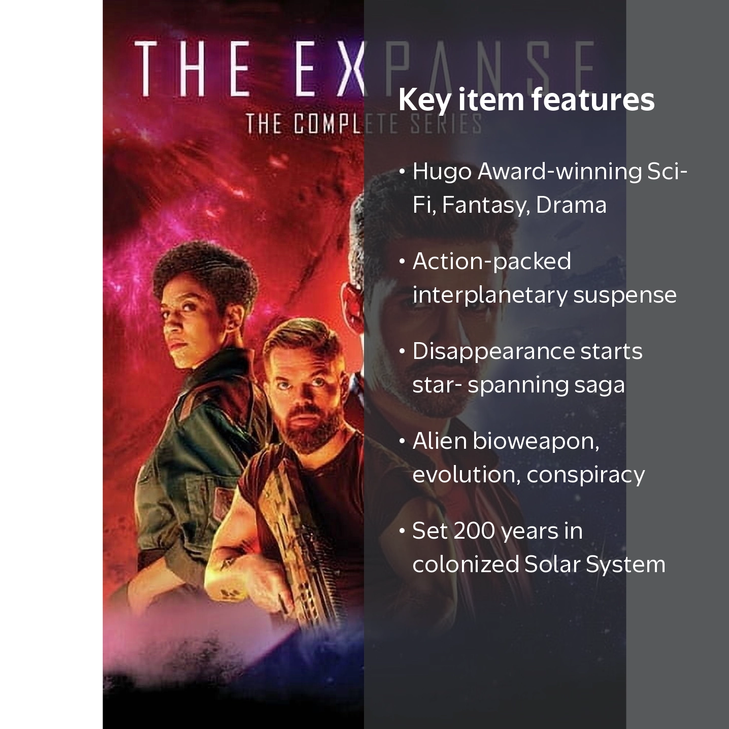 Universal's The Expanse: Complete Sci-Fi TV Series Collection (DVD