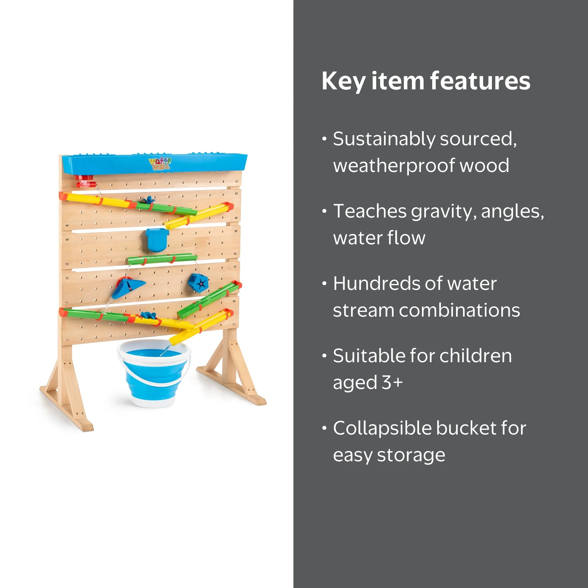 Wilton Bradley Waterwall Kids Educational Toy for Boys and Girls