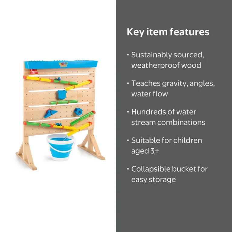 Wilton Bradley Waterwall Kids Educational Toy for Boys and Girls