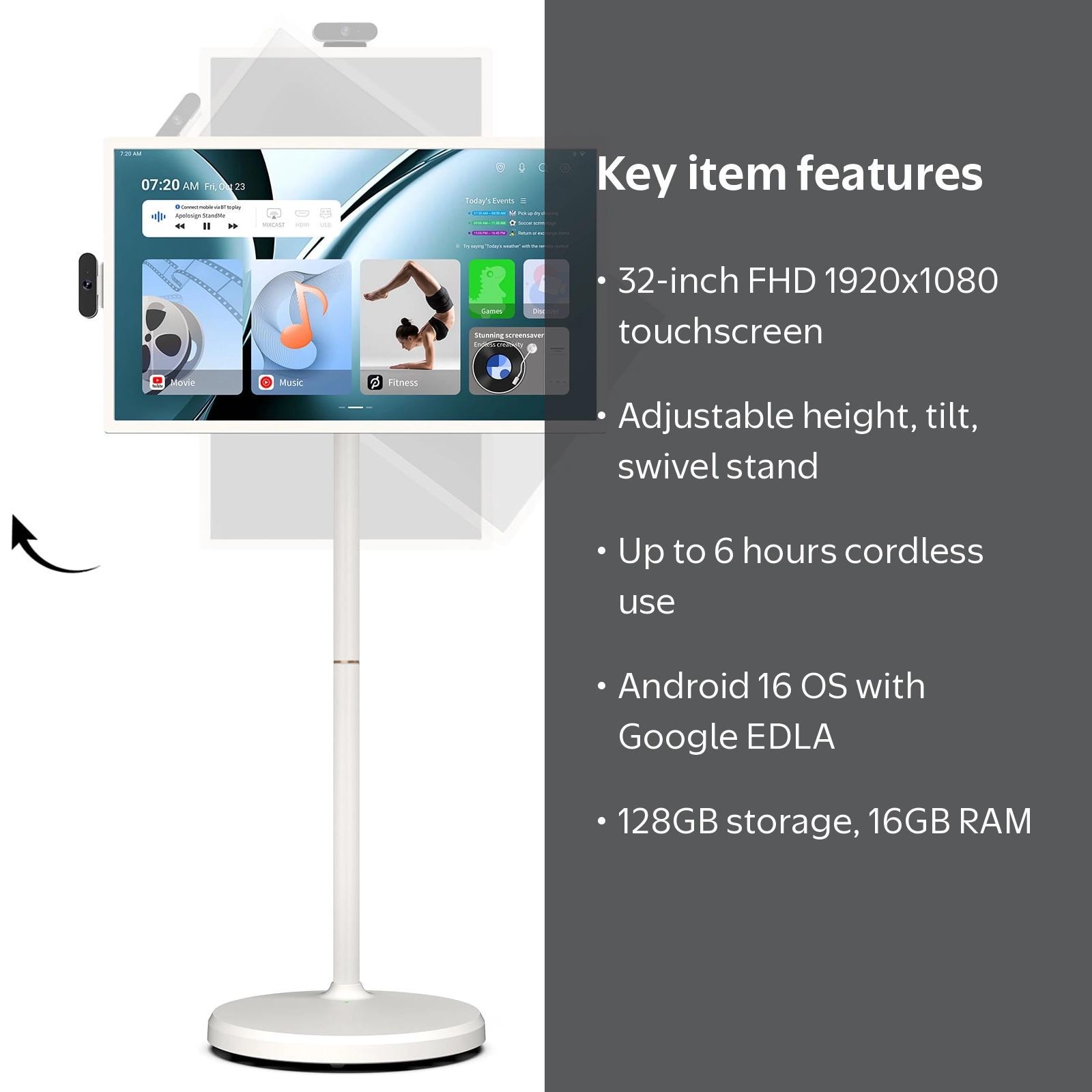 ApoloSign, Smart Portable TV, 32