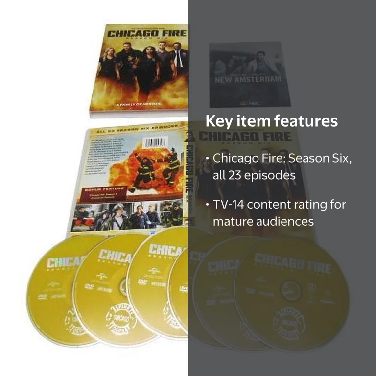 Chicago Fire: Season Six (DVD) - Walmart.com