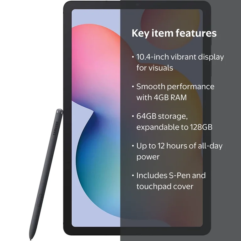 Samsung Galaxy Tab S6 Lite 10.4'' WiFi, 4GB RAM, 64GB, Android 10