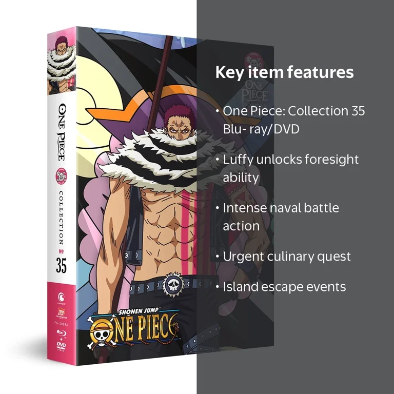 Crunchyroll, One Piece Collection 35 Blu-ray DVD, New - Walmart.com