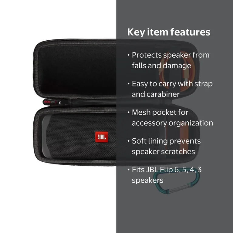 HomEquip, Hard Shell Case, for JBL Flip 6 Flip 5 Flip 4 Flip 3