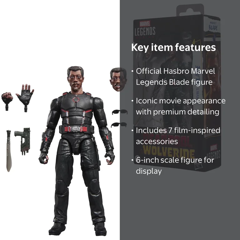 The Avengers, Marvel's Blade action figure, 6-inch, Multicolor