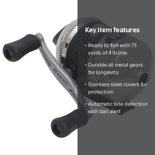 Zebco 11 Micro Spincast Reel - Walmart.com