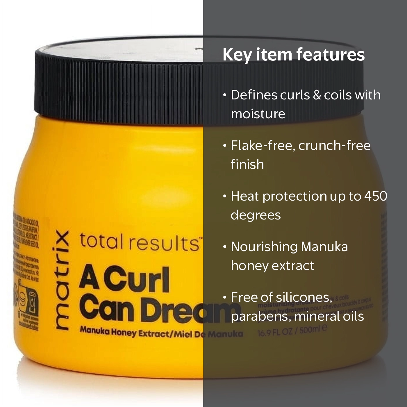Matrix, Curl Moisturizing Cream, 16.9oz, For Curls & Coils
