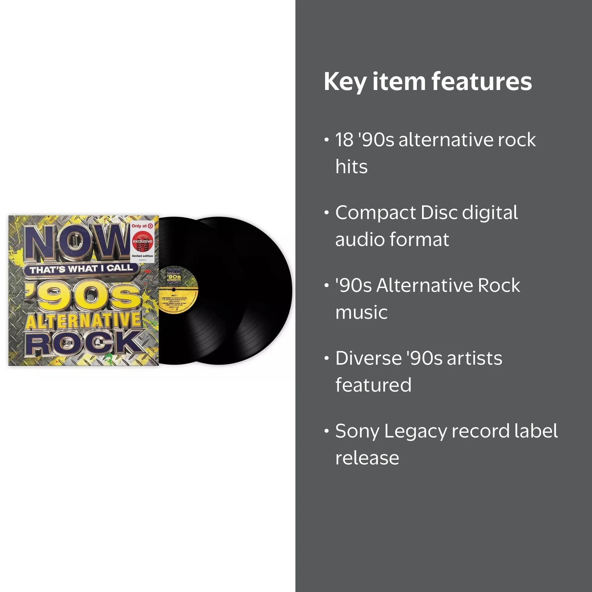 Various Artists - Now That's What I Call Music! 90's Alternative