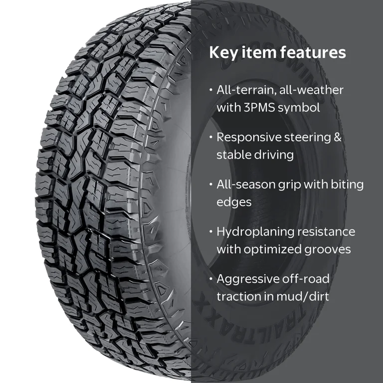 クアントロン Crosswind Trail Traxx 265/70R17 115S Standard Load All Terrain All