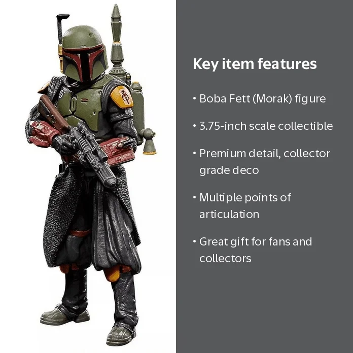 Star Wars The Vintage Collection: Boba Fett (Morak) Action Figure
