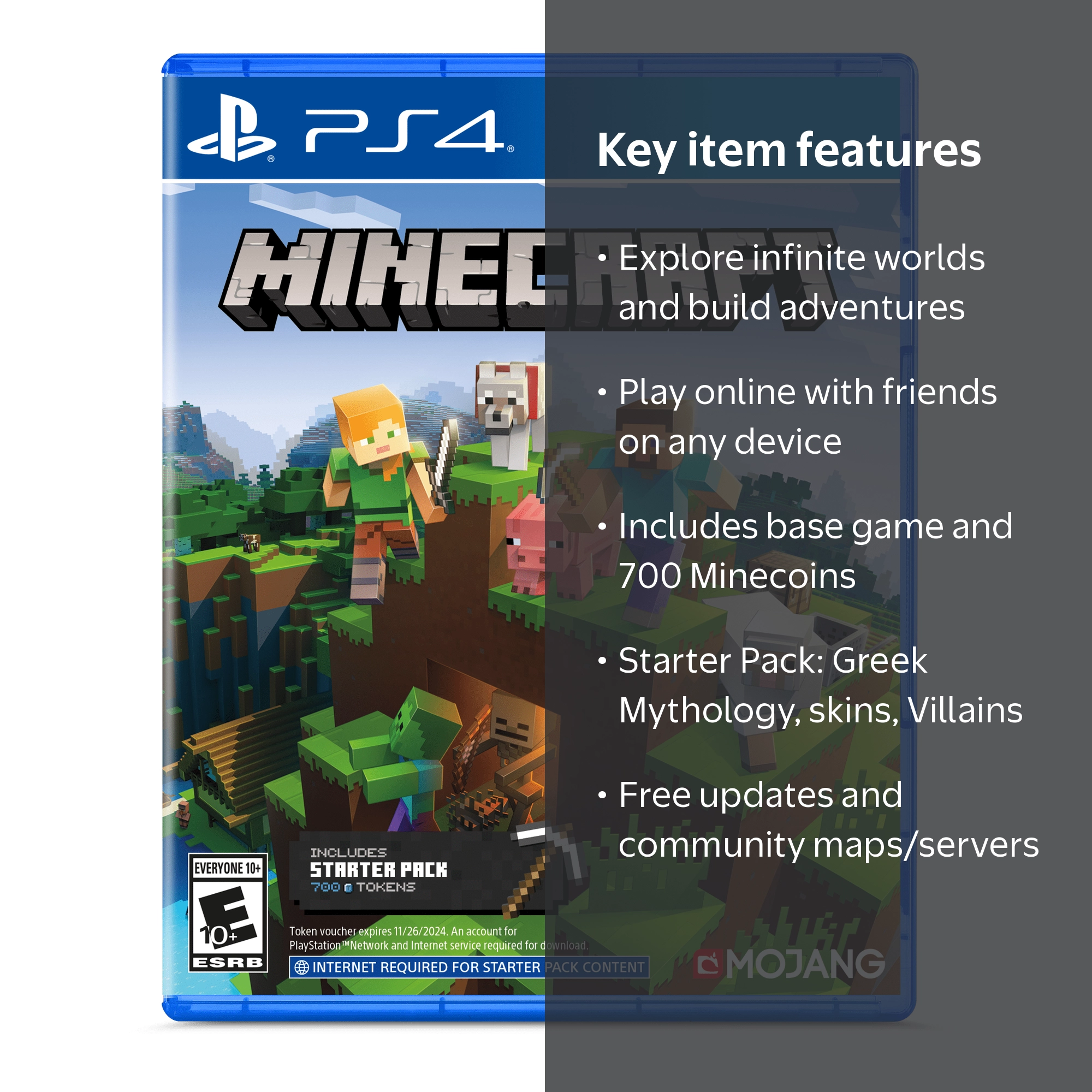 Sony's Minecraft Starter Collection Video Game for PlayStation 4